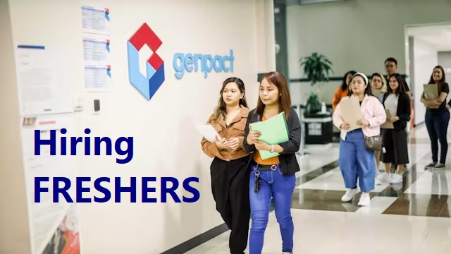 Genpact - Mega Walk-In Drive for Graduates Freshers on 8th Feb 2025