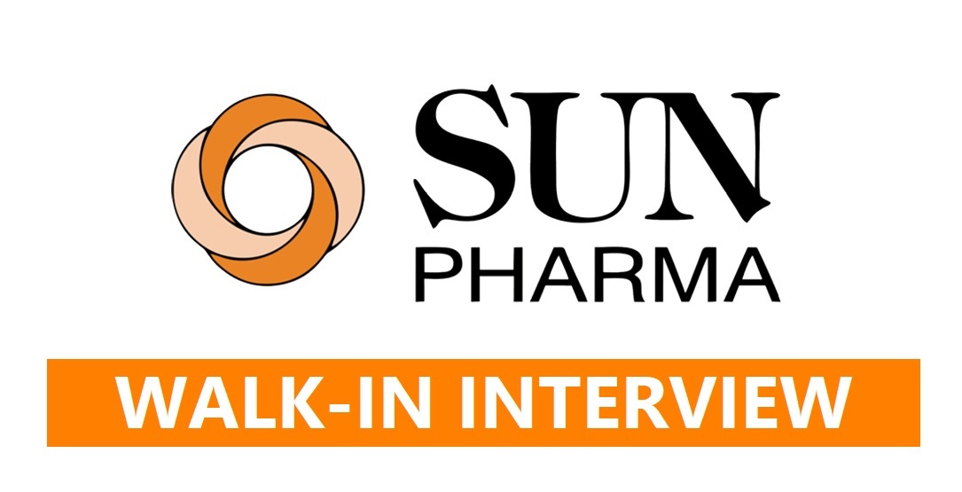 Sun Pharma - Walk-In Interviews on 23rd Feb' 2025 for Multiple Positions